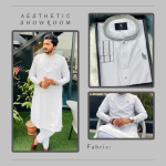 Classic White – Premium Viscose Panjabi