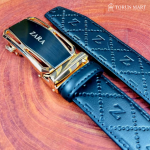 Genuine Leather Automatic Buckle Belt