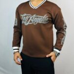 Baseball Style Buffalo Sweatshirt SW14
